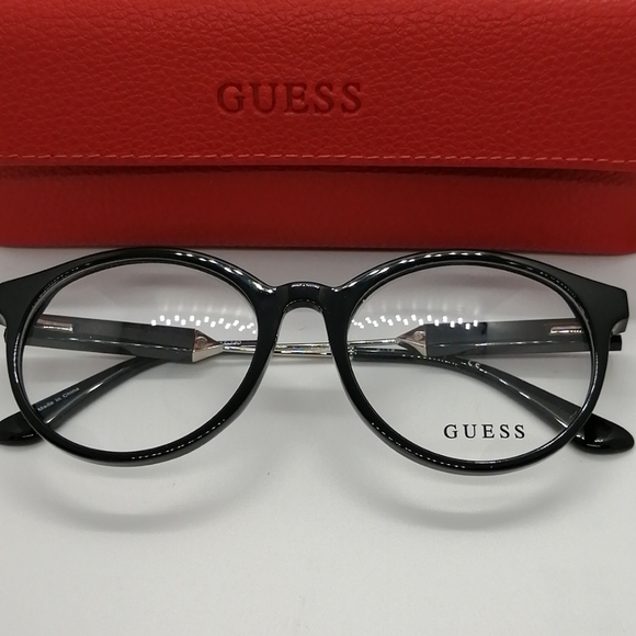Brand New/Authentic Guess Eyeglass GU2719 BLK/SILV - Picture 3 of 8